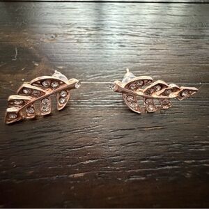 Elegant Leaf Design Earrings